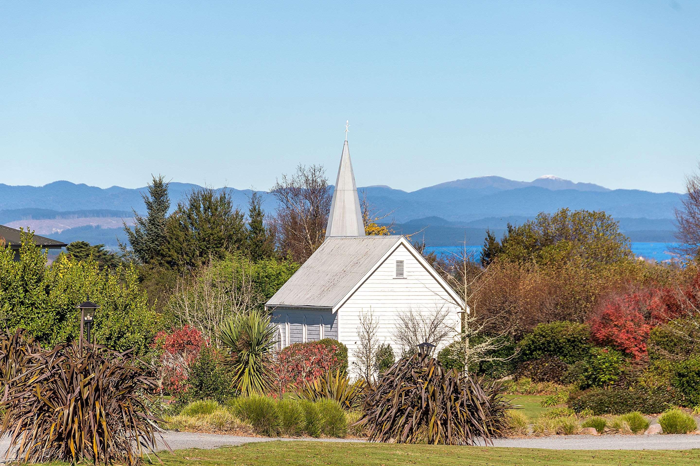 Huka Falls Resort Taupo Zewnętrze zdjęcie The church in 2016